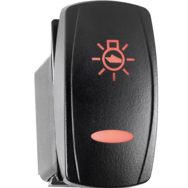 Hot CS Bloc interrupteur 12/24V Marina Top 2 leds Distribution & Protection·Interrupteur Ac/Dc (230V Et 12V)|Distribution & Protection·Interrupteur Ac/Dc