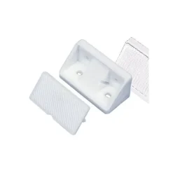 10 équerres plastiques 4 vis 43 x 20 mm*Decmo Clearance