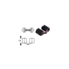 Charnière invisible plastique ø 12 x 11 mm*Decmo