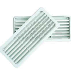 Outlet Grille double plastique 270 x 120 mm Grille & Aération·Grille D'Aération