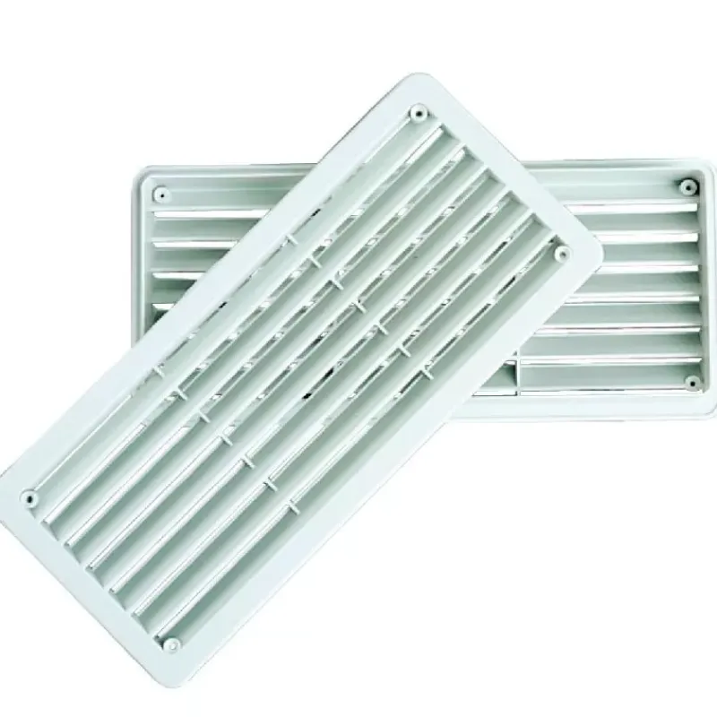 Outlet Grille double plastique 270 x 120 mm Grille & Aération·Grille D'Aération