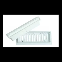 Outlet Grille double plastique 183 x 73 mm Grille & Aération·Grille D'Aération