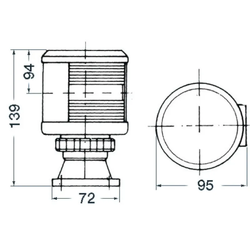 35 Feux de navigation - 20 m 24V*DHR Best