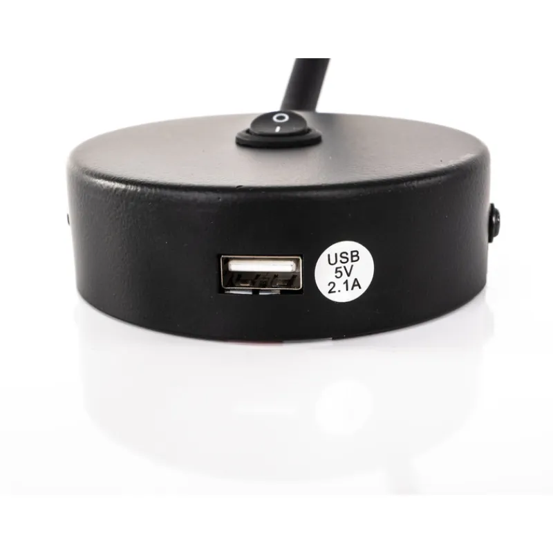 Liseuse col de cygne LED avec USB ET interrupteur*Dimatec Sale