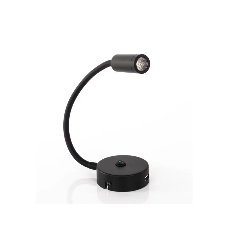 Liseuse col de cygne LED avec USB ET interrupteur*Dimatec Sale