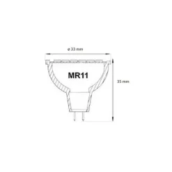Ampoule à LED culot MR 11*Dixplay Sale