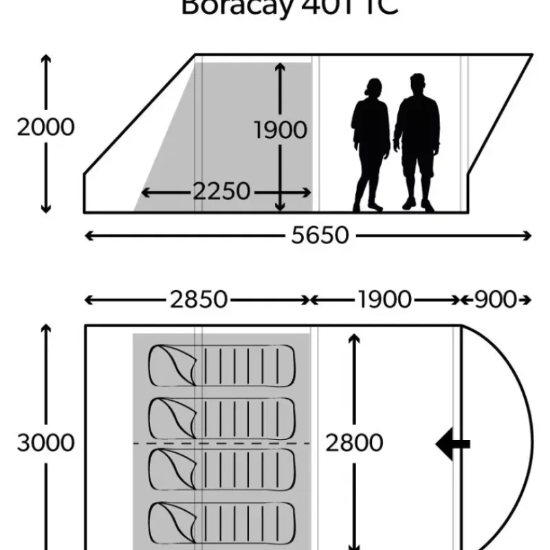 Boracay FTC 401 TC*Dometic Hot