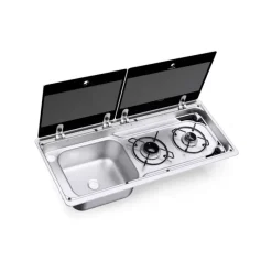 Clearance Combiné MO 9722 Appareil De Cuisson Intérieur·Combiné Évier Gaz|Cuisson Intérieure, Réchaud Et Réchaud-Four·Réchaud Évier Gaz Combiné