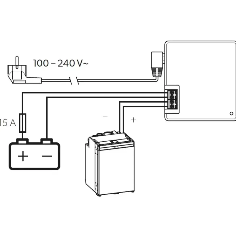 Outlet DPS-R 135 Réfrigérateur·Accessoire Réfrigérateur|Production Électrique·Convertisseur Dc-Ac
