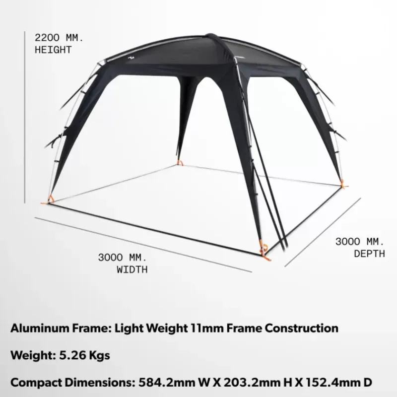 Sale Compact Camp Shelter Abri, Séjour & Parevent·Toile D'Ombrage, Tarps & Tonnelle|Vie En Plein Air·Paravent, Toile D'Ombrage & Tonnelle