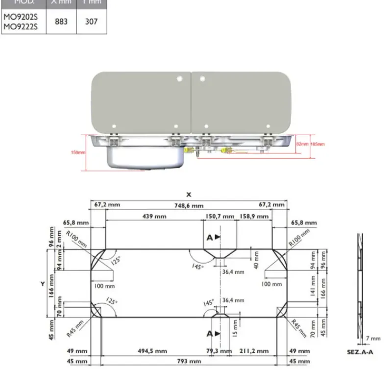 HSG 2370*Dometic Discount