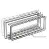 Joint extérieur baie S3/S4 coulissante*Dometic Sale
