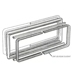 Joint extérieur baie S3/S4 coulissante*Dometic Sale