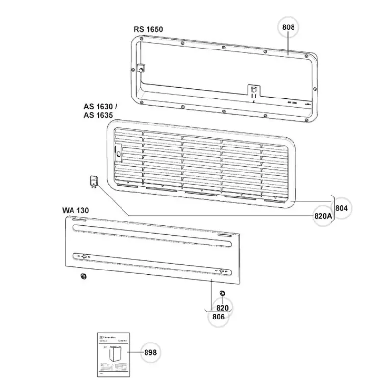 Clearance LS 200 Pièces détachées Réfrigérateur·Pièce Détachée Réfrigérateur