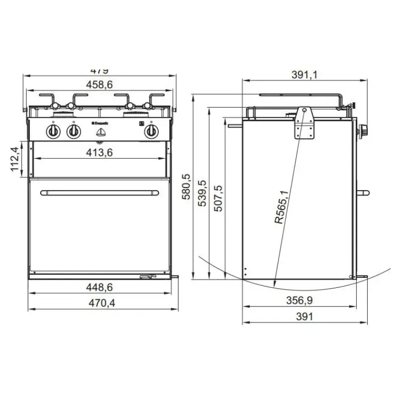 StarLight Appareil De Cuisson Intérieur·Four|Cuisson Intérieure, Réchaud Et Réchaud-Four·Réchaud Four Gaz Et Cuisinière