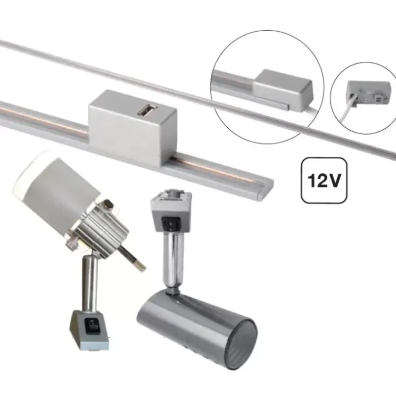 New Système d'éclairage LED sur rail 12 V Eclairage & Lampe·Rail Et Réglette|Eclairage & Lampe·Réglette Et Rail