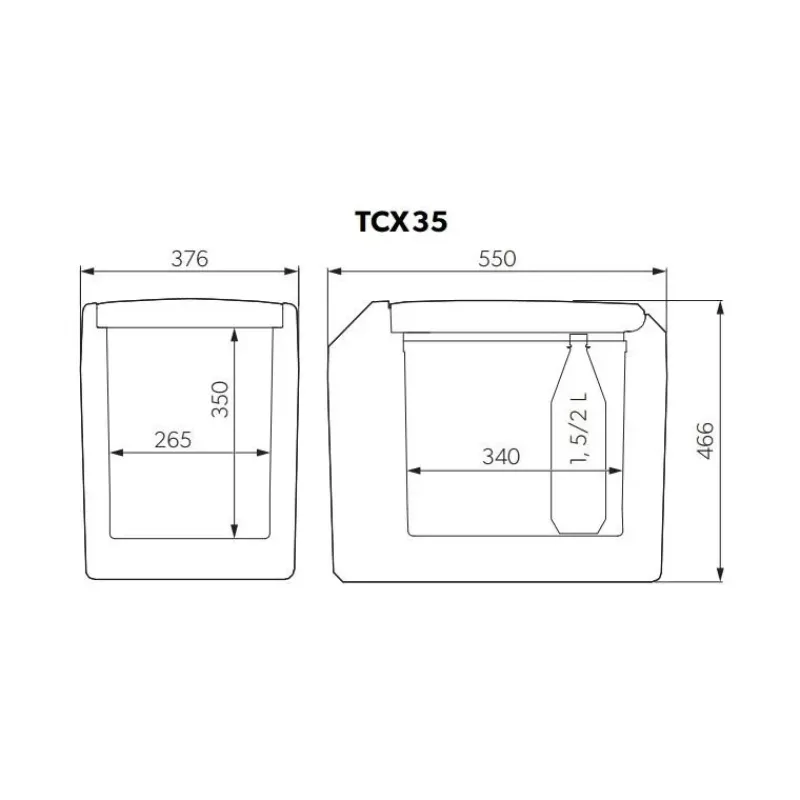 TropiCool TCX 35*Dometic Outlet