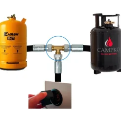 Online Raccord en T remplissage 2 bouteilles GPL Equipement Gaz·Gpl & Bouteille Gaz Rechargeable|Equipement Gaz·Gpl & Bouteille Gaz Rechargeable