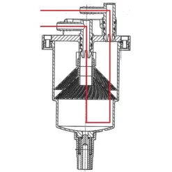 Outlet Décanteur 160 L/h Circuit Carburant·Filtre & Pré-Filtre