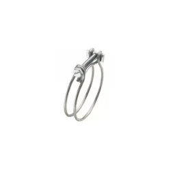 EA Collier acier double fil poussant*Euro Accessoires Hot