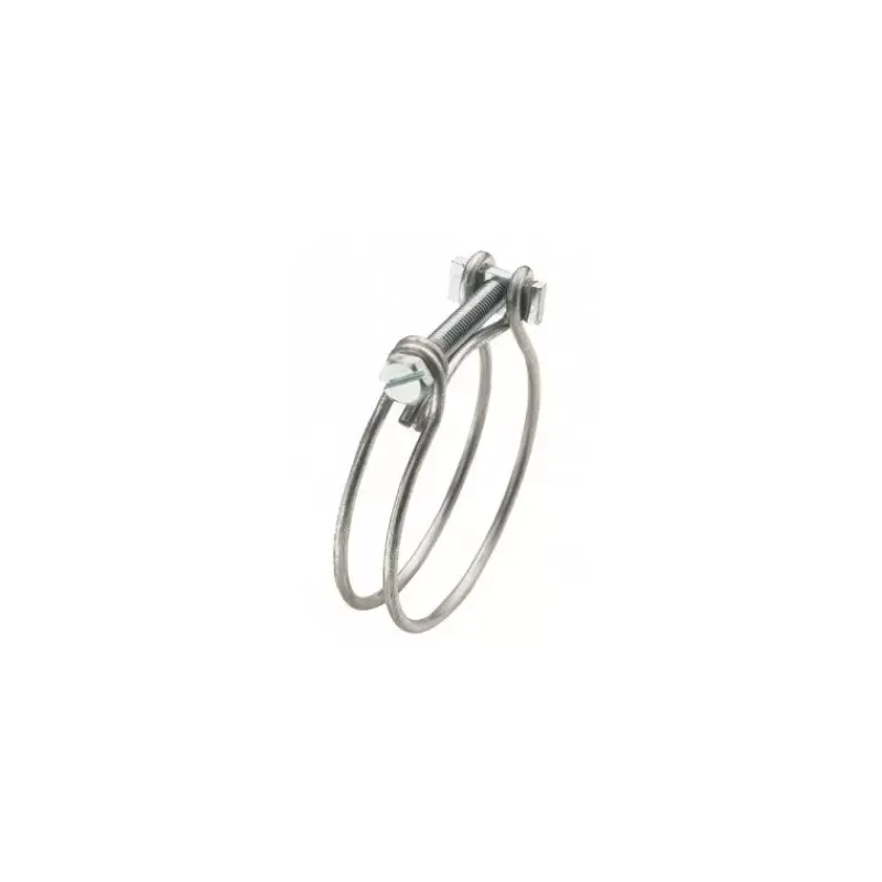 EA Collier acier double fil poussant*Euro Accessoires Hot