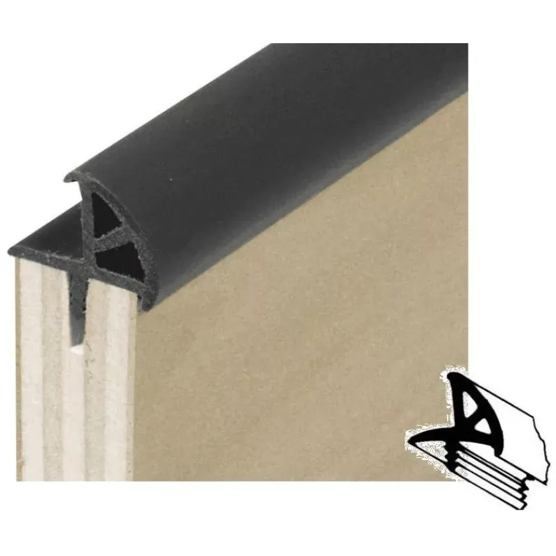 EA Profile de porte 15mm gris au mètre*Euro Accessoires Discount