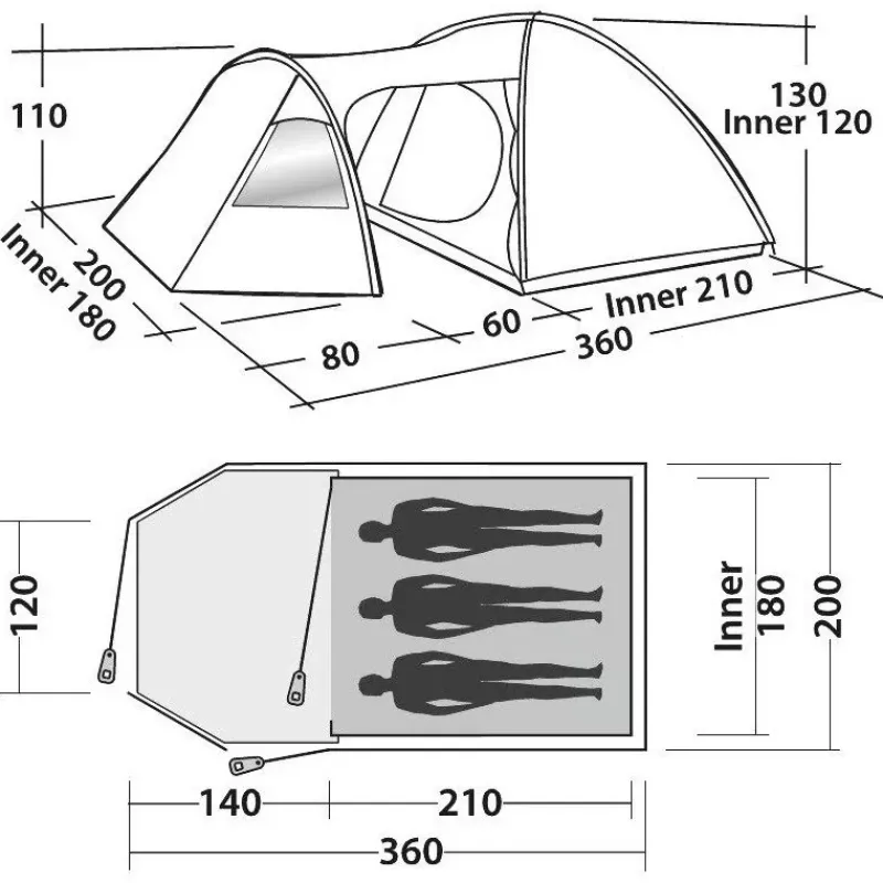 Eclipse 300*Easy Camp Best