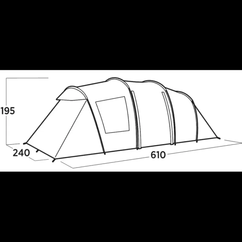New Leka Twin 6 Toile De Tente À Armature·Tente 6 Personnes