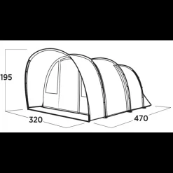 Sale Skarvan 5 Toile De Tente À Armature·Tente 5 Personnes