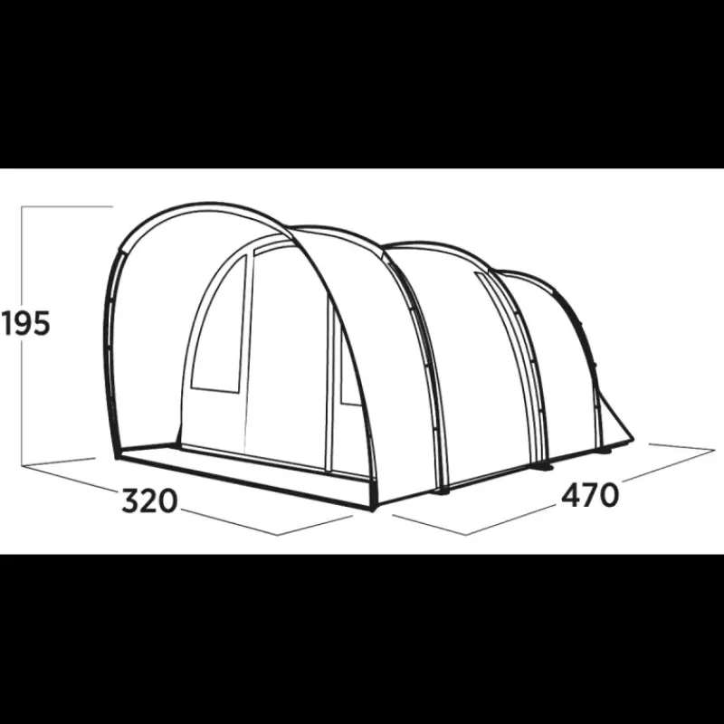Sale Skarvan 5 Toile De Tente À Armature·Tente 5 Personnes
