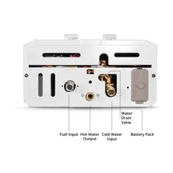 Clearance Chauffe-eau gaz portable CE-L10 L'Eau·Douche Solaire & Chauffe Eau Nomade|Vie En Plein Air·Douche Solaire & Portable