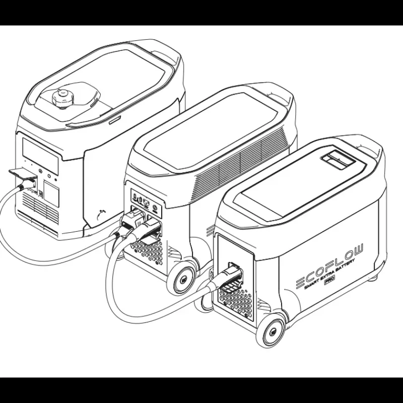 Outlet Batterie additionnelle Delta Pro Electricité & Éclairage·Batterie Nomade & Groupe Électrogène Solaire|Batterie·Batterie Nomade Et Station D'Énergie