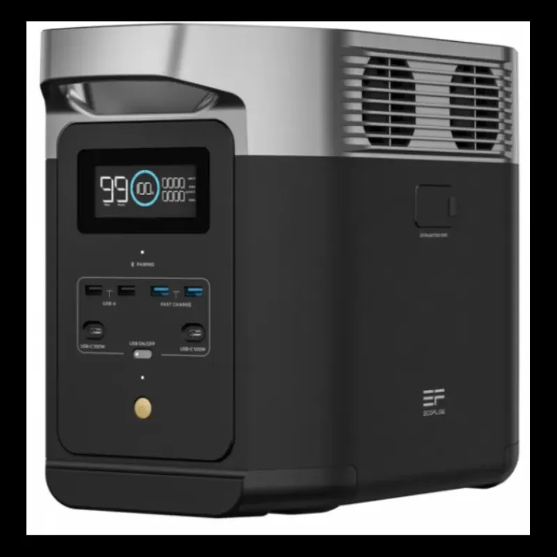 New Delta 2 1024 Wh + Panneau solaire 160 W Electricité & Éclairage·Batterie Nomade & Groupe Électrogène Solaire|Batterie·Batterie Nomade Et Station D'Énergie