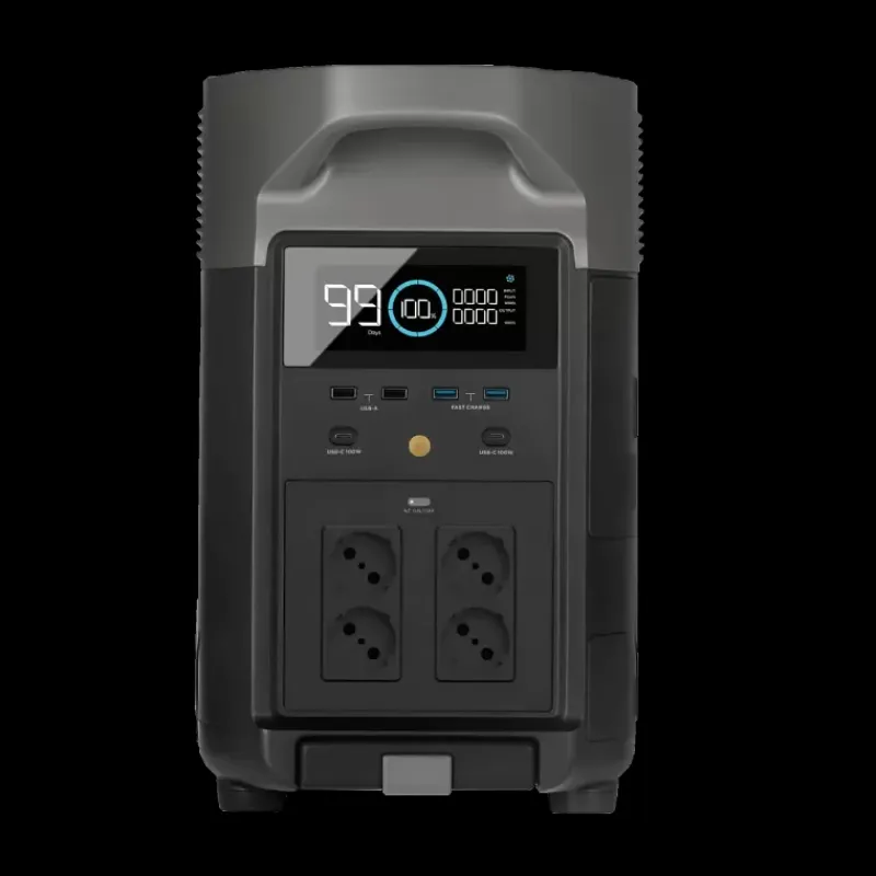 Delta pro 3600 Wh + Panneau solaire 400 W*EcoFlow Best