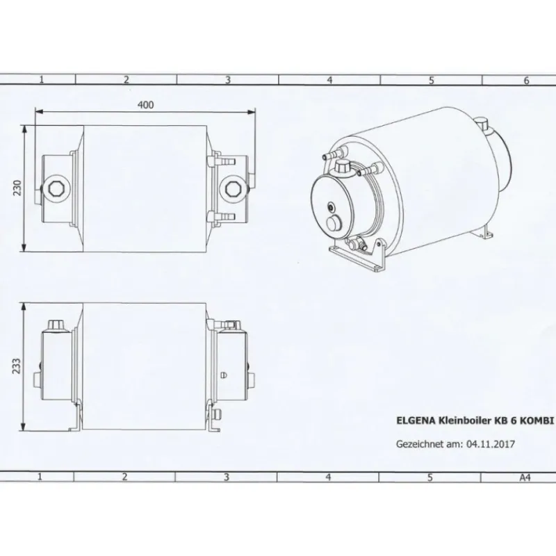 Boiler KB 6 | 12-230V*Elgena Discount