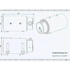 Boiler KB 3 | 12V - 200W*Elgena Hot