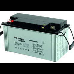 EM Batterie AGM plomb carbone 130Ah*Energie Mobile Discount