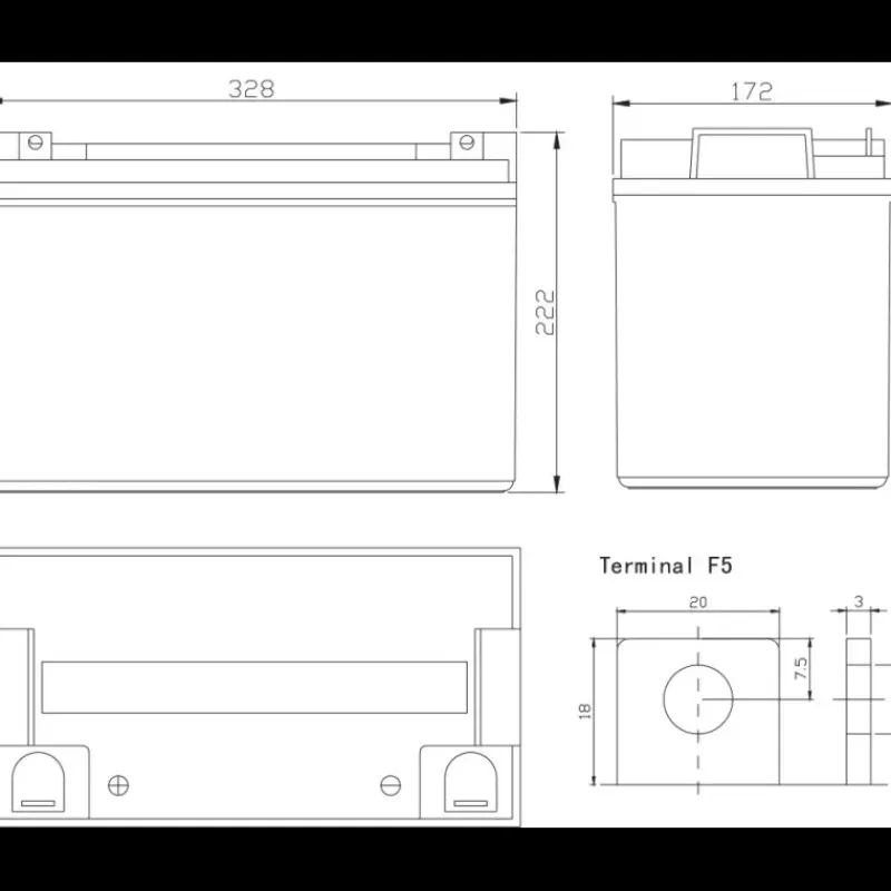 Sale EM Batterie AGM plomb carbone 110Ah Batterie·Batterie Agm|Batteries·Batterie Agm