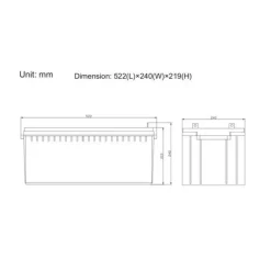 Online EM Batterie GEL plomb carbone 220Ah Batterie·Batterie Gel|Batteries·Batterie Gel