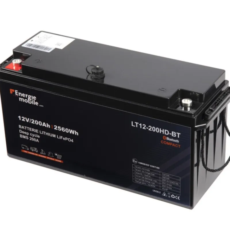 EM Batterie Lithium LT 12-200 Ah HD-BT | 2560 Wh*Energie Mobile Sale