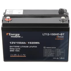 Best EM Batterie Lithium LT 12-150 Ah HD-BT - 1920 Wh Batterie·Batterie Lithium|Batteries·Batterie Lithium