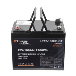 EM Batterie Lithium LT 12-100 Ah HD-BT - 1280 Wh*Energie Mobile Online