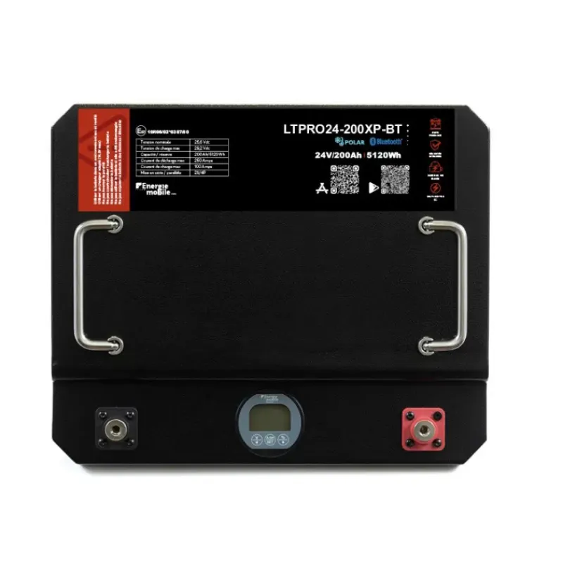 Outlet EM Batterie Lithium LTPRO 24-200 Ah XP-BT | 5120 Wh Batterie·Batterie Lithium|Batteries·Batterie Lithium