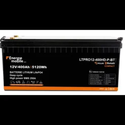 EM Batterie Lithium LTPRO12-400 Ah HD-P-BT 5120 Wh*Energie Mobile Online