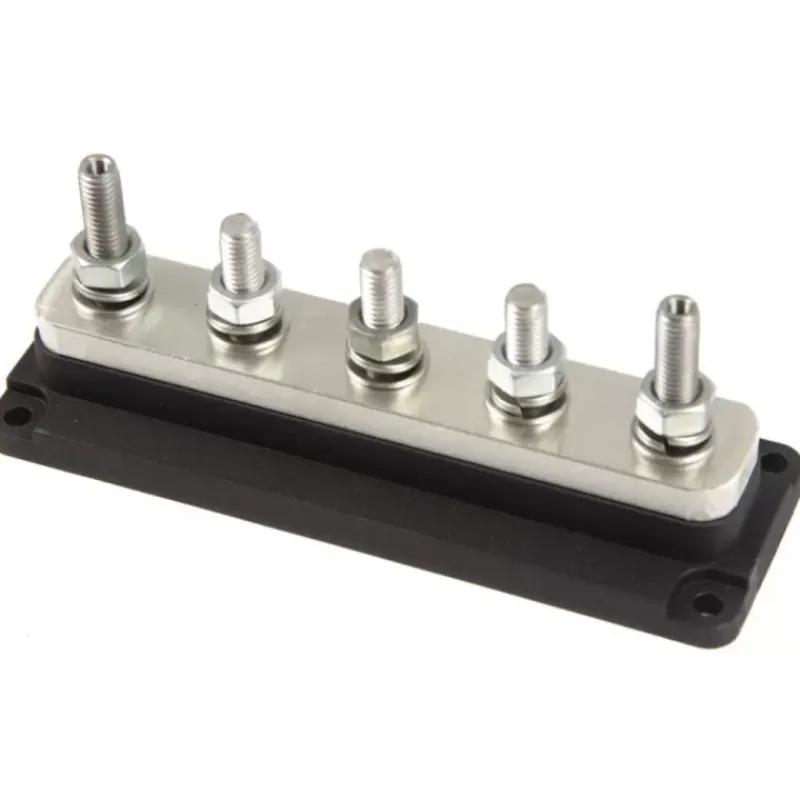 EM Busbar 600A 5 x M8 | 600A*Energie Mobile Clearance