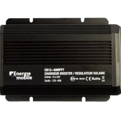 EM Chargeur booster CB12-40 MPPT Production Électrique·Chargeur Dc/Dc Booster|Solaire·Régulateur De Charge