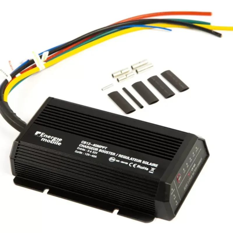 EM Chargeur booster CB12-40 MPPT Production Électrique·Chargeur Dc/Dc Booster|Solaire·Régulateur De Charge