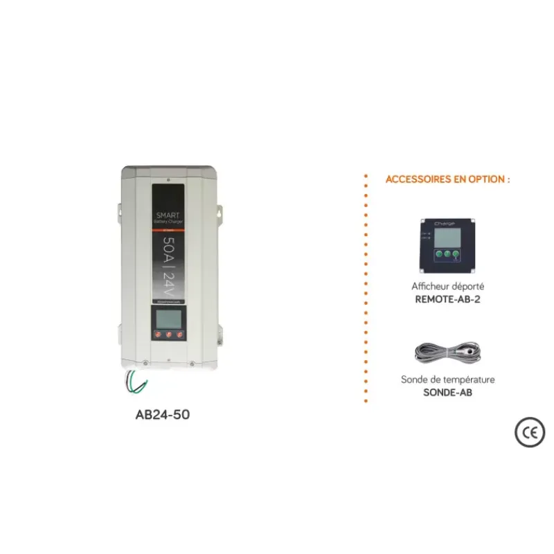 Clearance EM Chargeur de batterie AB 24 V | 50A Production Électrique·Chargeur De Batterie 230 V|Production Électrique·Chargeur 230V