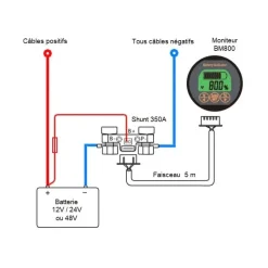 Sale EM Contrôleur BM800 Distribution & Protection·Contrôleur De Batterie & Indicateur De Charge|Distribution & Protection·Contrôleur De Batterie & Voltmètre