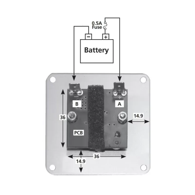 Online EM Contrôleur de tension BW-01 Distribution & Protection·Contrôleur De Batterie & Indicateur De Charge|Distribution & Protection·Contrôleur De Batterie & Voltmètre
